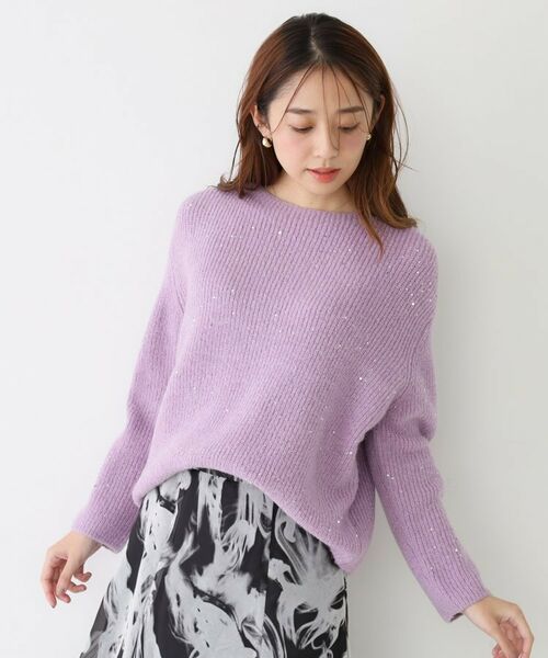 COUP DE CHANCE / クードシャンス ニット・セーター | 【手洗い可】スパンコール付ニットトップス | 詳細18