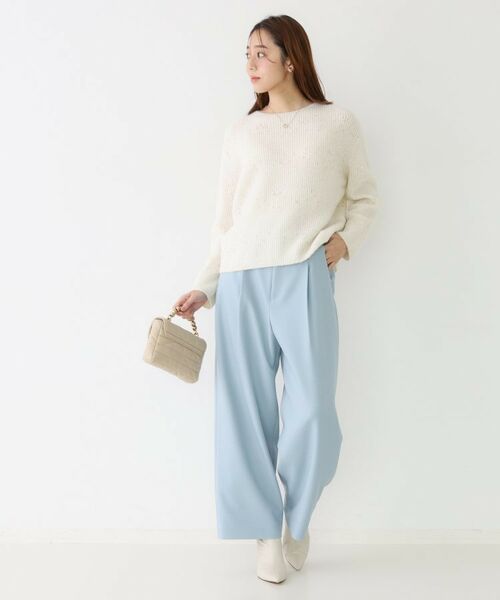 COUP DE CHANCE / クードシャンス ニット・セーター | 【手洗い可】スパンコール付ニットトップス | 詳細2