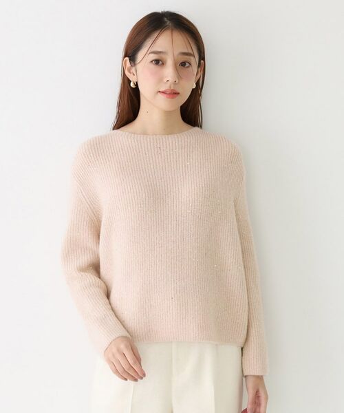 COUP DE CHANCE / クードシャンス ニット・セーター | 【手洗い可】スパンコール付ニットトップス | 詳細23