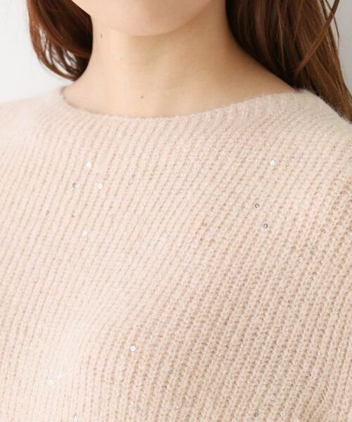 COUP DE CHANCE / クードシャンス ニット・セーター | 【手洗い可】スパンコール付ニットトップス | 詳細26