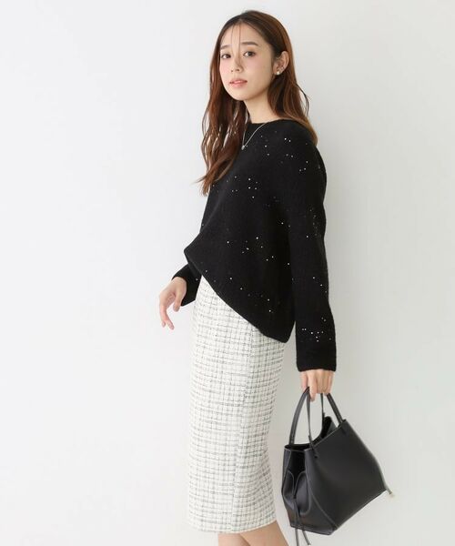 COUP DE CHANCE / クードシャンス ニット・セーター | 【手洗い可】スパンコール付ニットトップス | 詳細6