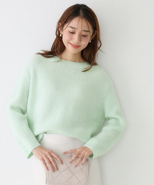 COUP DE CHANCE / クードシャンス ニット・セーター | 【手洗い可】スパンコール付ニットトップス | 詳細9