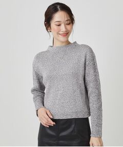 COUP DE CHANCE / クードシャンス ニット・セーター | 【手洗い可／日本製／短め丈】編地変化のニットトップス