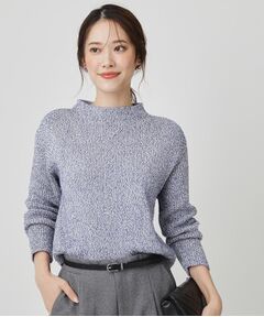 COUP DE CHANCE / クードシャンス ニット・セーター | 【手洗い可／日本製／短め丈】編地変化のニットトップス