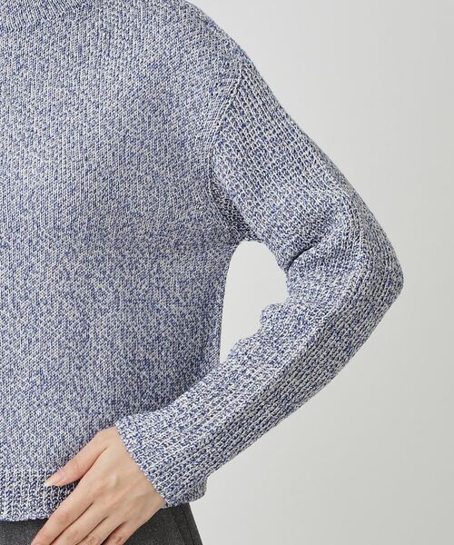 COUP DE CHANCE / クードシャンス ニット・セーター | 【手洗い可／日本製／短め丈】編地変化のニットトップス | 詳細21