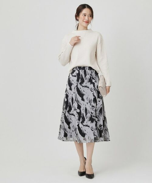 COUP DE CHANCE / クードシャンス ニット・セーター | 【手洗い可／日本製／短め丈】編地変化のニットトップス | 詳細7