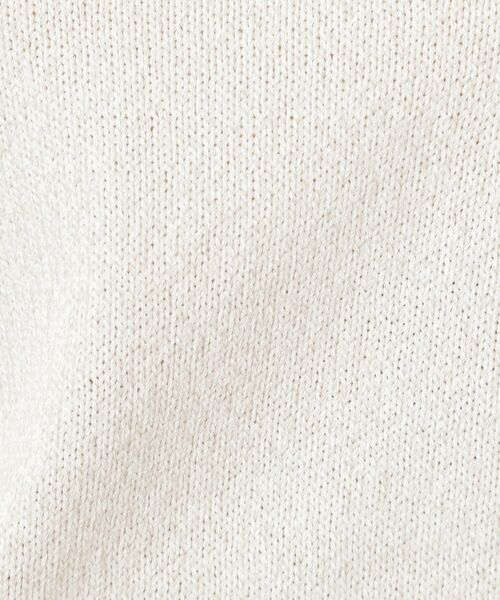 COUP DE CHANCE / クードシャンス ニット・セーター | 【手洗い可／日本製／短め丈】編地変化のニットトップス | 詳細8
