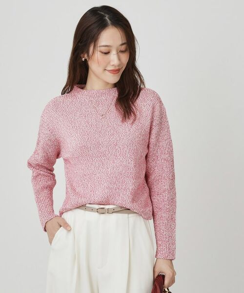 COUP DE CHANCE / クードシャンス ニット・セーター | 【手洗い可／日本製／短め丈】編地変化のニットトップス | 詳細9