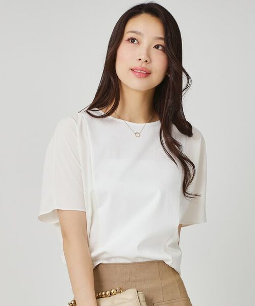 COUP DE CHANCE / クードシャンス カットソー | 【手洗い可/日本製】ドルマンジャージトップス | 詳細1