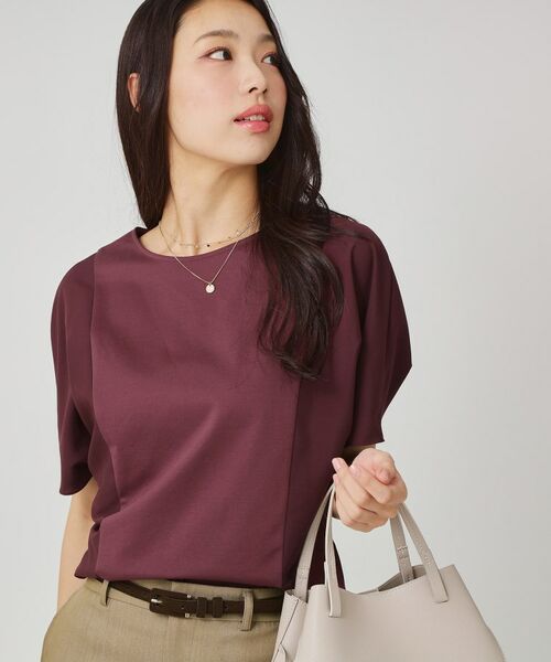 COUP DE CHANCE / クードシャンス カットソー | 【手洗い可/日本製】ドルマンジャージトップス | 詳細14