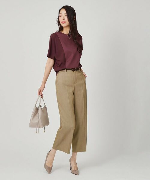 COUP DE CHANCE / クードシャンス カットソー | 【手洗い可/日本製】ドルマンジャージトップス | 詳細15