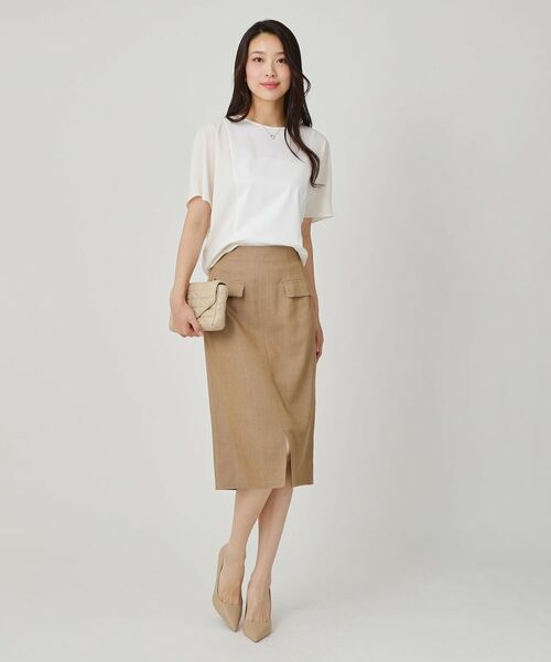 COUP DE CHANCE / クードシャンス カットソー | 【手洗い可/日本製】ドルマンジャージトップス | 詳細3