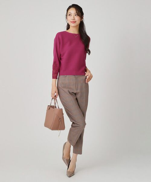 COUP DE CHANCE / クードシャンス ニット・セーター | 【手洗い可】オーガンジー刺しゅうニットトップス | 詳細15