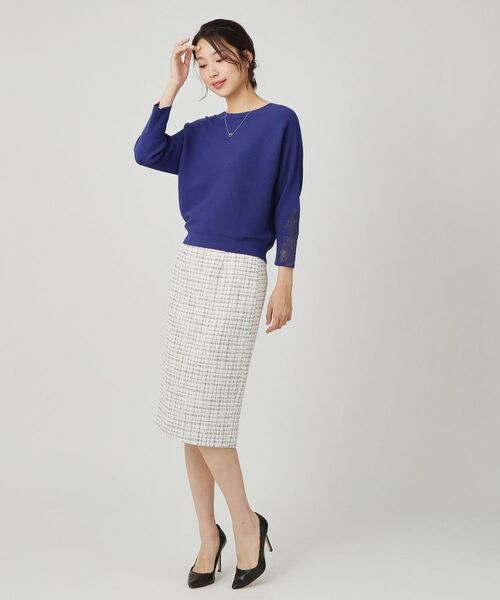 COUP DE CHANCE / クードシャンス ニット・セーター | 【手洗い可】オーガンジー刺しゅうニットトップス | 詳細19