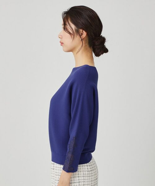 COUP DE CHANCE / クードシャンス ニット・セーター | 【手洗い可】オーガンジー刺しゅうニットトップス | 詳細30