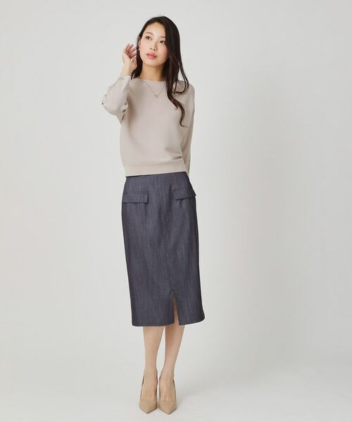 COUP DE CHANCE / クードシャンス ニット・セーター | 【手洗い可】オーガンジー刺しゅうニットトップス | 詳細7