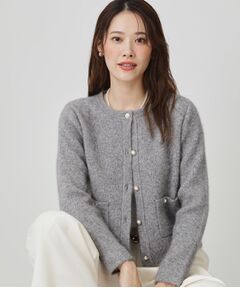 COUP DE CHANCE / クードシャンス カーディガン・ボレロ | 【手洗い可】ジャケット風カーディガン