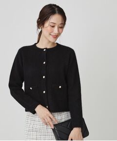 COUP DE CHANCE / クードシャンス カーディガン・ボレロ | 【手洗い可】ジャケット風カーディガン