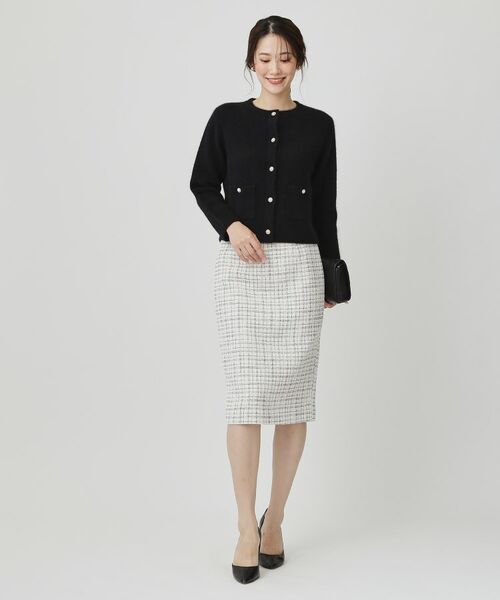 COUP DE CHANCE / クードシャンス カーディガン・ボレロ | 【手洗い可】ジャケット風カーディガン | 詳細11