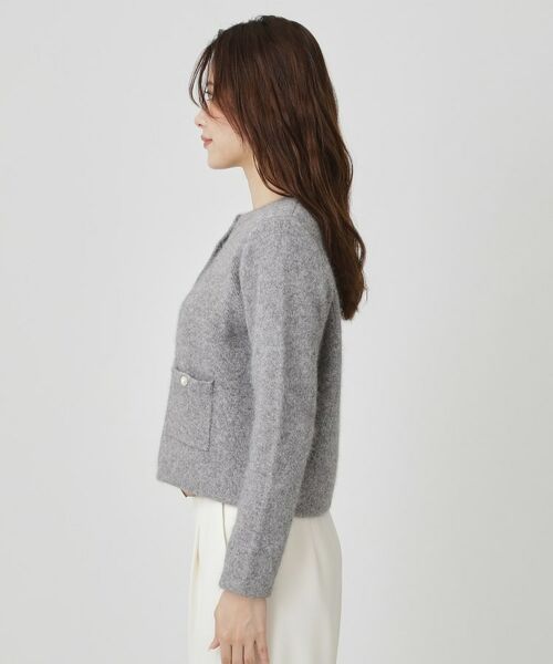 COUP DE CHANCE / クードシャンス カーディガン・ボレロ | 【手洗い可】ジャケット風カーディガン | 詳細16