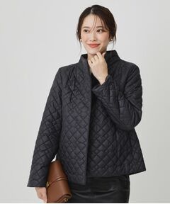 COUP DE CHANCE / クードシャンス ノーカラージャケット | 【軽い着心地】中綿キルトジャケット