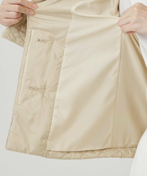 COUP DE CHANCE / クードシャンス ノーカラージャケット | 【軽い着心地】中綿キルトジャケット | 詳細16