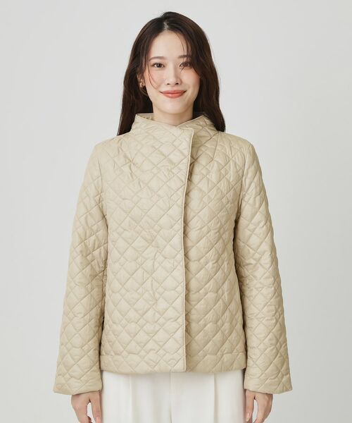 COUP DE CHANCE / クードシャンス ノーカラージャケット | 【軽い着心地】中綿キルトジャケット | 詳細9