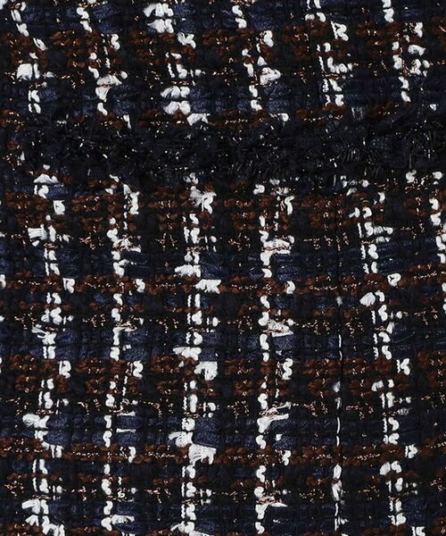 COUP DE CHANCE / クードシャンス ノーカラージャケット | 【日本製／セットアップ可】ファンシーツィードのショート丈ジャケット | 詳細7