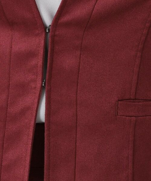 COUP DE CHANCE / クードシャンス ノーカラージャケット | 【手洗い可/日本製】スェード調ノーカラージャケット | 詳細8
