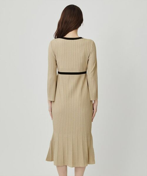 COUP DE CHANCE / クードシャンス ミニ丈・ひざ丈ワンピース | 【手洗い可／日本製】ニットドレス | 詳細18