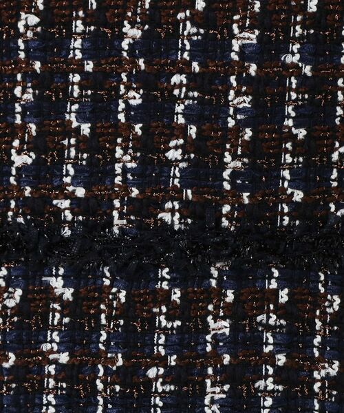 COUP DE CHANCE / クードシャンス ミニ丈・ひざ丈ワンピース | 【日本製/セットアップ可】ファンシーツィードのワンピース | 詳細7