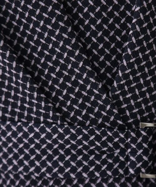 COUP DE CHANCE / クードシャンス ミニ丈・ひざ丈ワンピース | 【手洗い可／日本製】ジャージ素材のプリント柄ワンピース | 詳細16