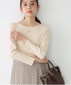 COUP DE CHANCE / クードシャンス ロング・マキシ丈ワンピース | 【手洗い可/一枚で決まる】ニット+柄スカートのワンピース