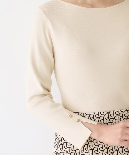 COUP DE CHANCE / クードシャンス ロング・マキシ丈ワンピース | 【手洗い可/一枚で決まる】ニット+柄スカートのワンピース | 詳細13