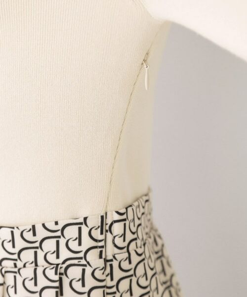 COUP DE CHANCE / クードシャンス ロング・マキシ丈ワンピース | 【手洗い可/一枚で決まる】ニット+柄スカートのワンピース | 詳細15