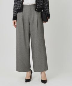 COUP DE CHANCE / クードシャンス パンツ | 【手洗い可／日本製】タックワイドパンツ