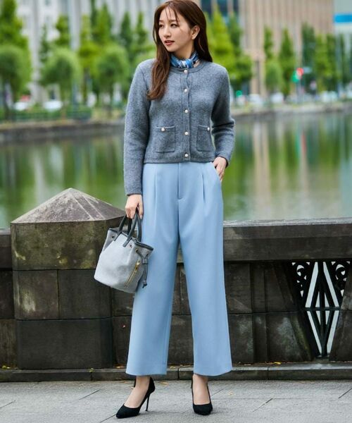 COUP DE CHANCE / クードシャンス パンツ | 【手洗い可/日本製】タックワイドパンツ | 詳細13