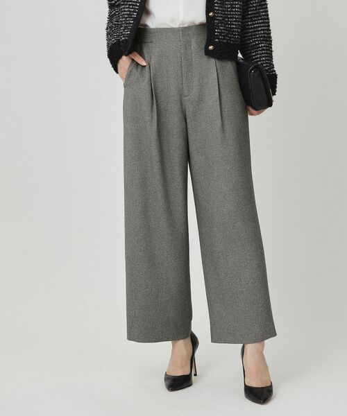 COUP DE CHANCE / クードシャンス パンツ | 【手洗い可/日本製】タックワイドパンツ | 詳細5
