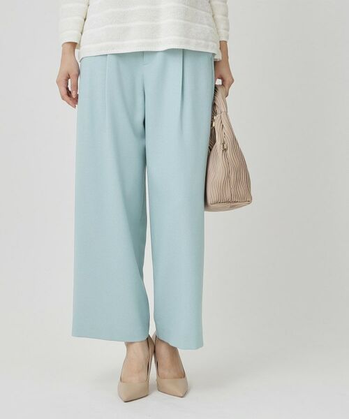 COUP DE CHANCE / クードシャンス パンツ | 【手洗い可/日本製】タックワイドパンツ | 詳細9