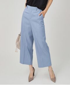 COUP DE CHANCE / クードシャンス ショート・ハーフ・半端丈パンツ | 【手洗い可／日本製／裏地なし】きれいめデニム風パンツ