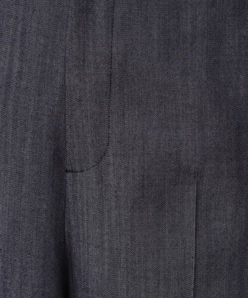 COUP DE CHANCE / クードシャンス ショート・ハーフ・半端丈パンツ | 【手洗い可／日本製／裏地なし】きれいめデニム風パンツ | 詳細12