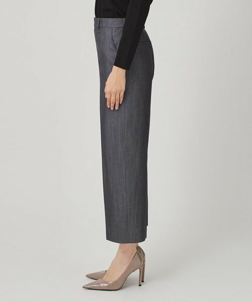 COUP DE CHANCE / クードシャンス ショート・ハーフ・半端丈パンツ | 【手洗い可／日本製／裏地なし】きれいめデニム風パンツ | 詳細14