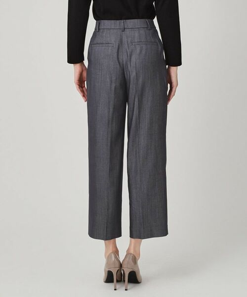 COUP DE CHANCE / クードシャンス ショート・ハーフ・半端丈パンツ | 【手洗い可／日本製／裏地なし】きれいめデニム風パンツ | 詳細15