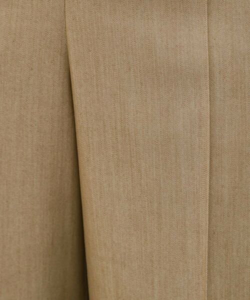 COUP DE CHANCE / クードシャンス ショート・ハーフ・半端丈パンツ | 【手洗い可／日本製／裏地なし】きれいめデニム風パンツ | 詳細4