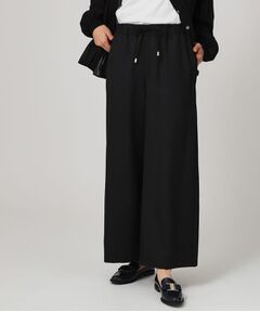 COUP DE CHANCE / クードシャンス パンツ | 【手洗い可／ウエストゴム】ストレートワイドのイージーパンツ
