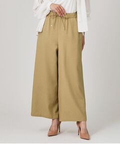 COUP DE CHANCE / クードシャンス パンツ | 【手洗い可／ウエストゴム】ストレートワイドのイージーパンツ