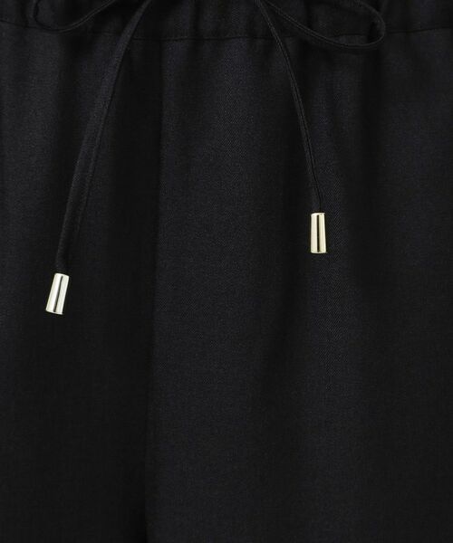 COUP DE CHANCE / クードシャンス パンツ | 【手洗い可/ウエストゴム】ストレートワイドのイージーパンツ | 詳細3