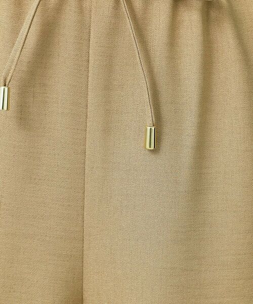 COUP DE CHANCE / クードシャンス パンツ | 【手洗い可/ウエストゴム】ストレートワイドのイージーパンツ | 詳細7