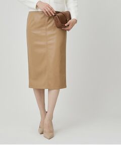 COUP DE CHANCE / クードシャンス スカート | 【レザー調】ナロータイトスカート