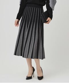 COUP DE CHANCE / クードシャンス スカート | 【手洗い可】ニットフレアスカート